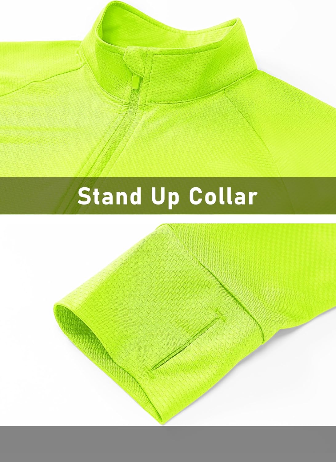 MAGCOMSEN Women's UPF 50+ Lightweight Athletic Jacket Sun Protection Full Zip Long Sleeve Shirts Hiking Outdoor Pockets - Image 6