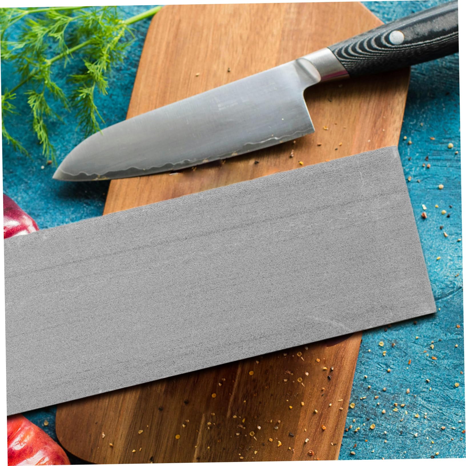 Set di Pietre per Affilare Coltelli Domestico Grana Grossa | Affilatore da Cucina per Cesoie e Lame, Pietra in Pietra Angoli Arrotondati, Struttura Creativa