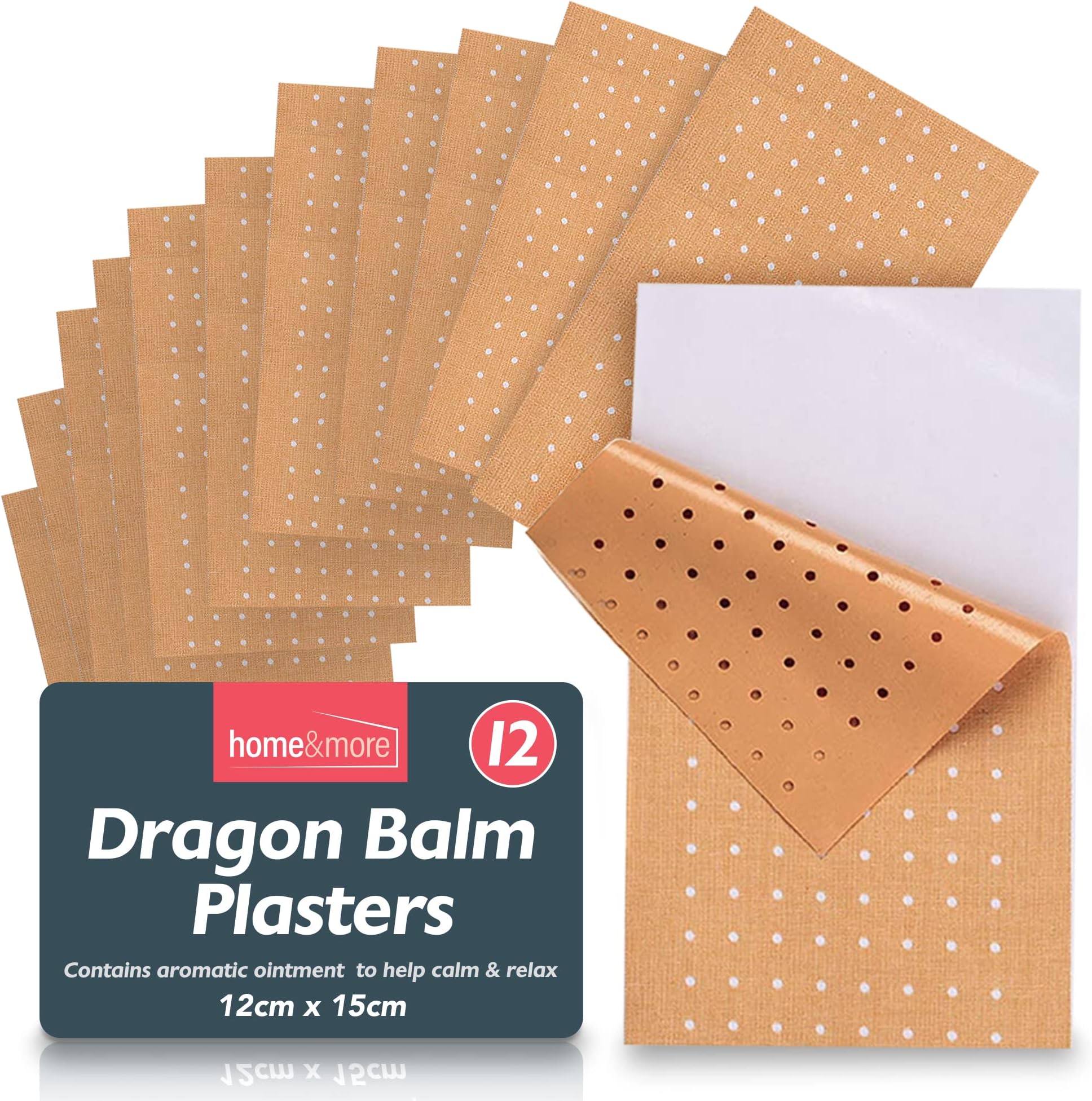 SOL 12pk Dragon Balm Plasters