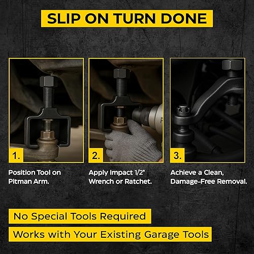 Miniatura 6 de ESCO Pro Series Pitman - Extractor de brazo de servicio mediano