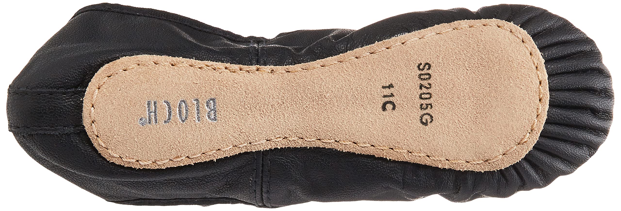 Bloch Mädchen Dance Dansoft Ballettschuhe aus Leder mit Durchgehender SohleTanzschuh