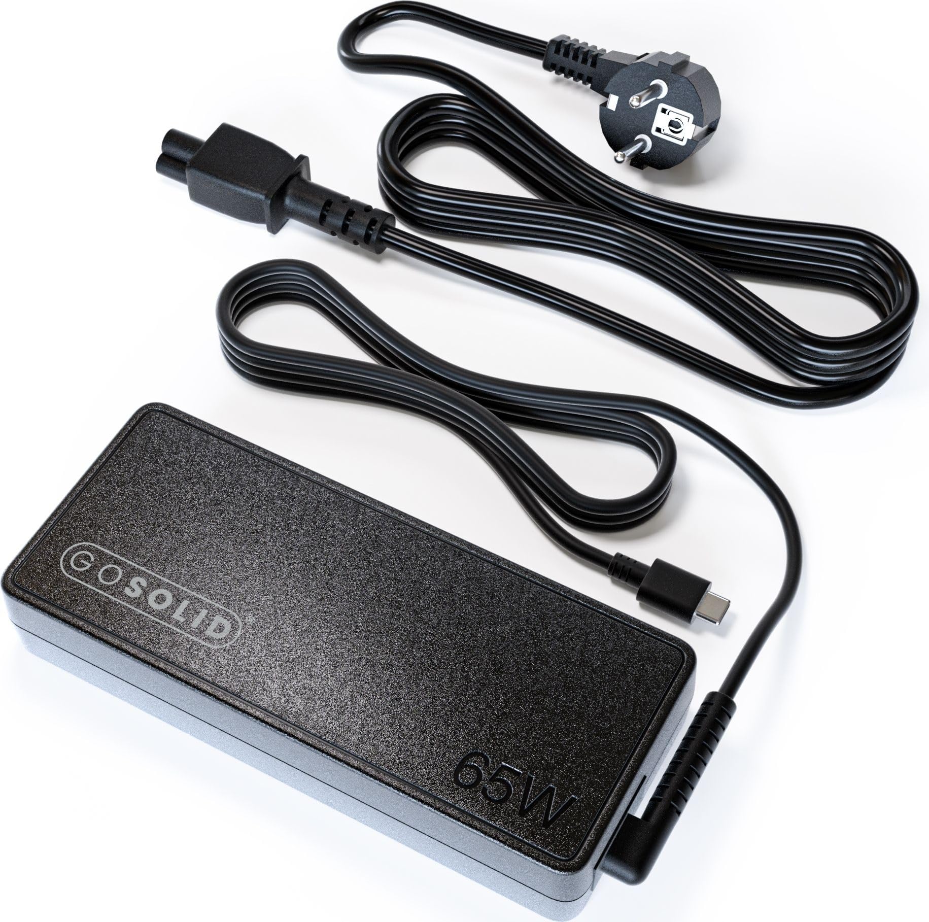 GO SOLID! Chargeur 65W Compatible avec Xgimi MoGo 3 Pro Projecteur Portable Intelligent