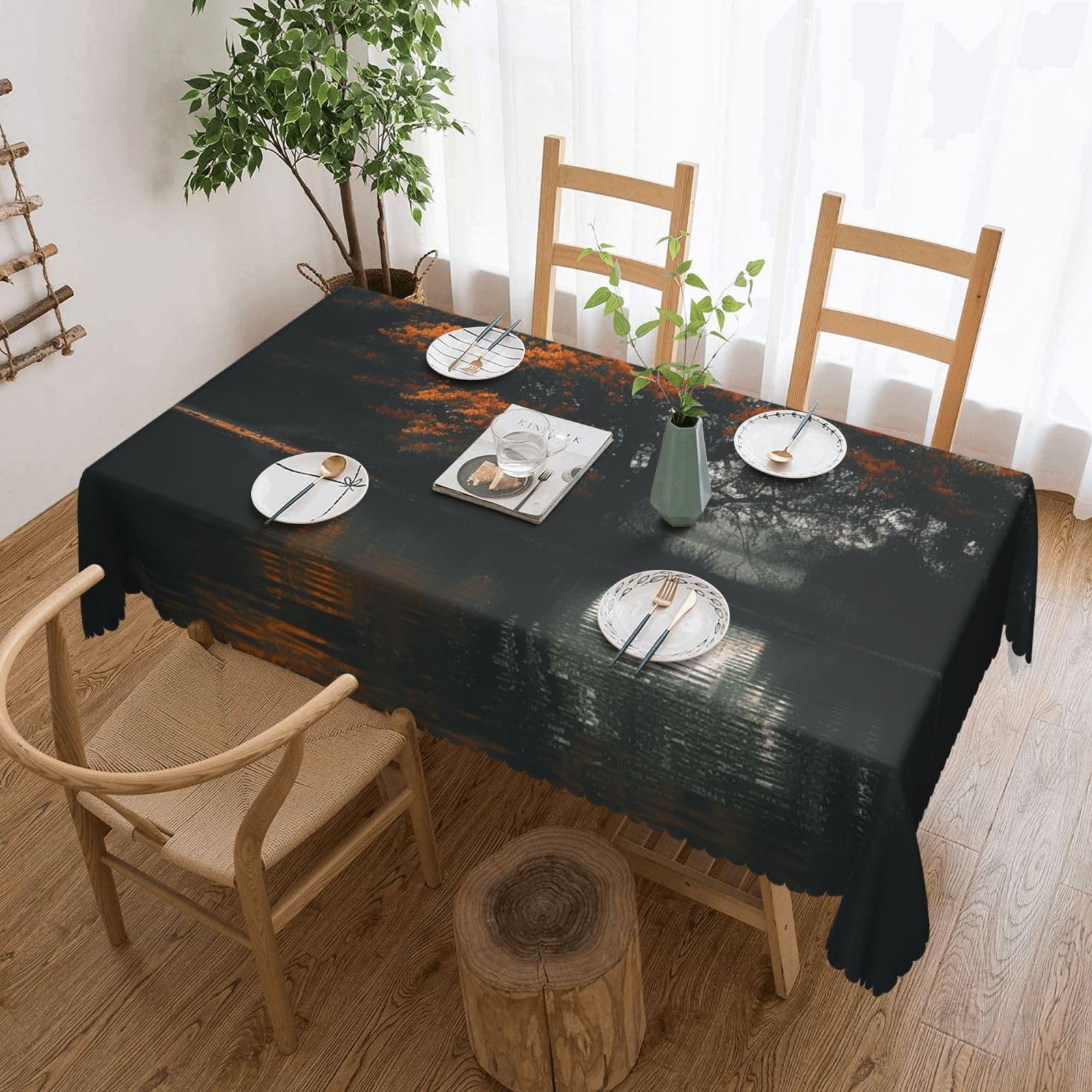 Nappe résistante à l'huile et imperméable pour intérieur extérieur