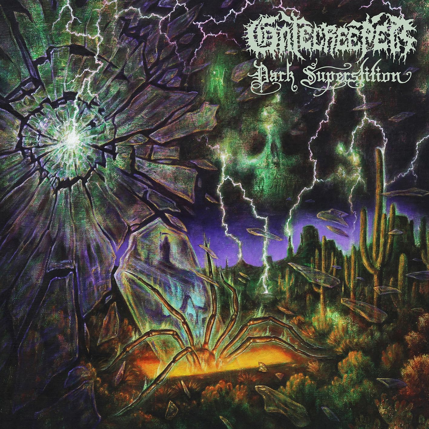 Dark Superstition (CLEAR/BLACK/PURPLE SPLATTER VINYL) [VINYL]