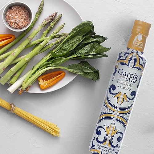 Miniatura 2 de Garcia de la Cruz Aceite de oliva orgánico "Master Miller" extra virgen prensado en frío de España, Ceto de origen único, Paleo, Whole 30, a base de