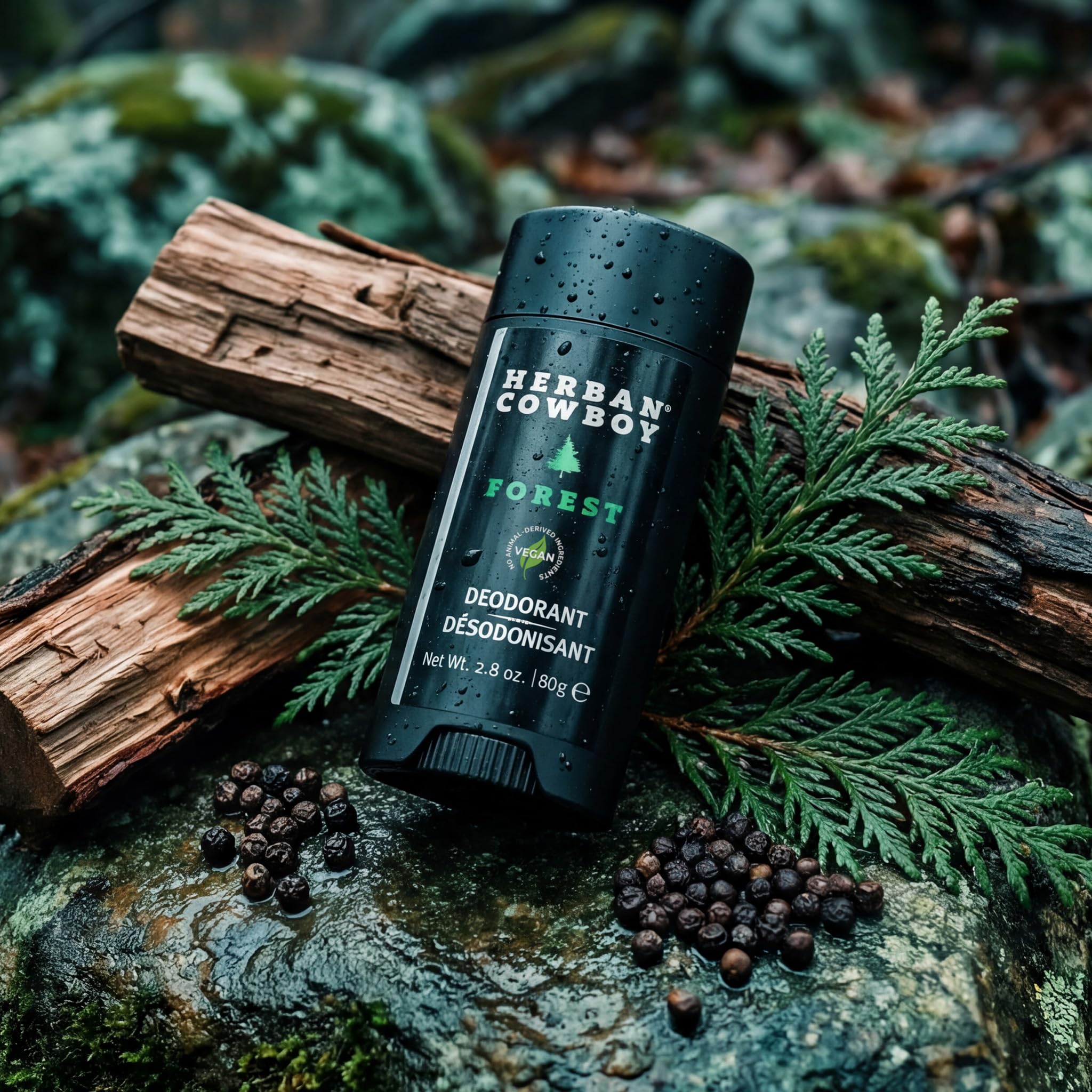Amazon.com : Herban Cowboy Forest Aloe Infused Deodorant with