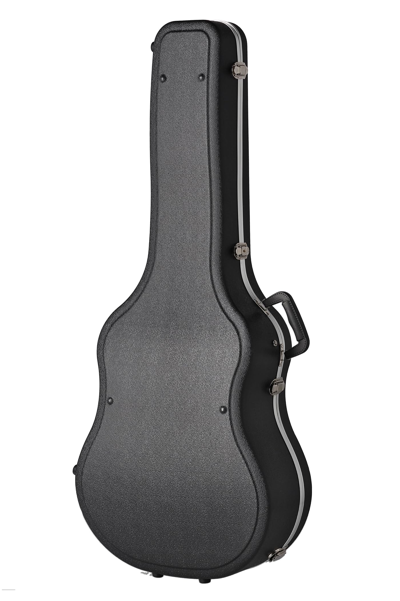 OVATION Étui de guitare ABS Case - Étui moulé original, adapté pour Super Shallow - Coque ABS - Profil en aluminium - Amortisseur de chocs - Doublure en peluche - Compartiment pour accessoires, 8117-G