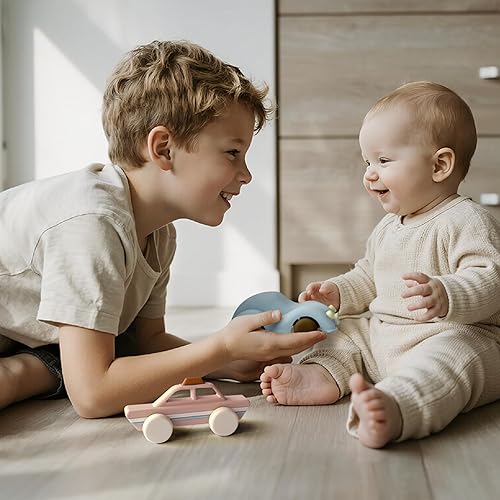 Miniatura 9 de Moonkie Autos de juguete de silicona de grado alimenticio para niños pequeños de 1 a 3 años, juguetes para bebés de 6 a 12 meses, juguetes