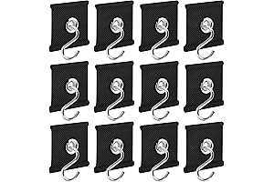 12 PCS RV Awning Hooks for Party Camping Tent Indoor Outdoor Decor