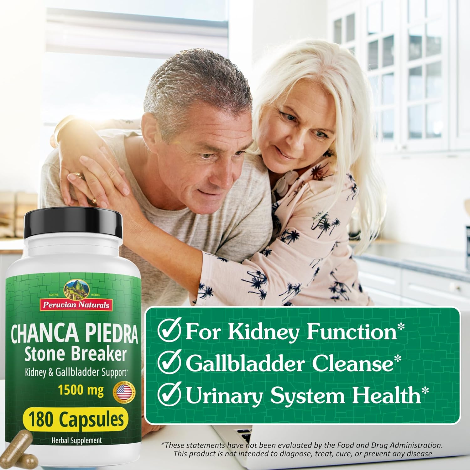 Chanca Piedra 360 Capsules Stone Breaker Kidney Cleanse Detox & Repair, Gallbladder Supplements - All-Natural Vegan Pills Chancapiedra Stonebreaker Kidney Stones Dissolver - Image 3