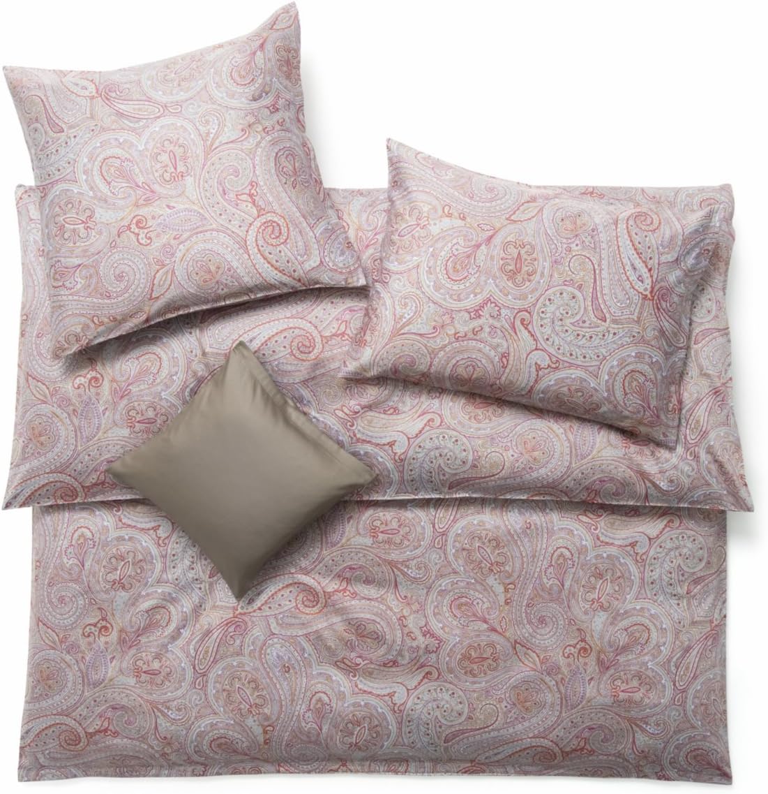 Duvet Cover: Perinn, Queen (90" x 94"), Rouge