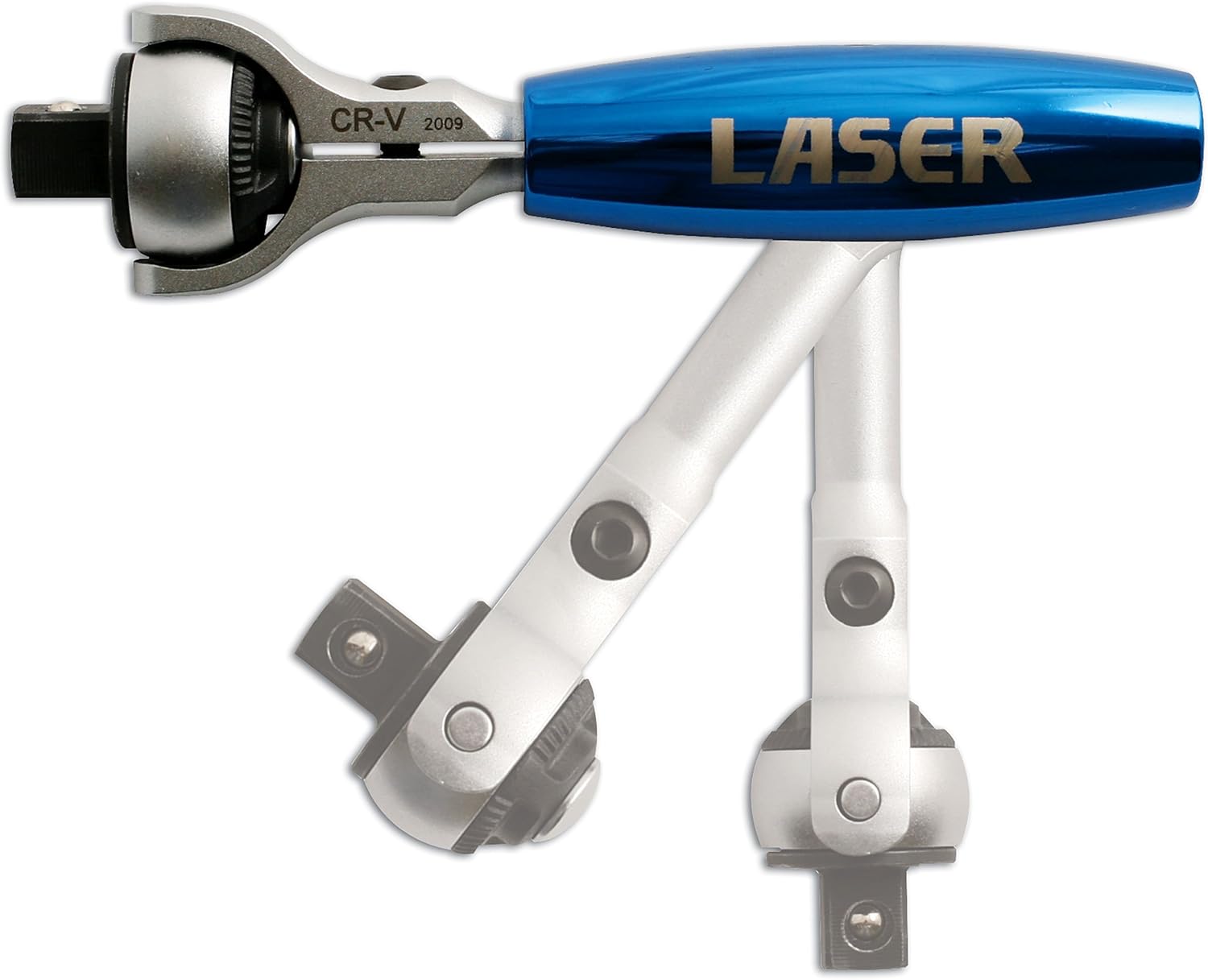 Laser 4775 Swivel Head Ratchet 3/8" D (CD)