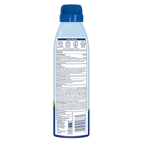 Miniatura 2 de Banana Boat Ultra Defense MAX Skin Protect Clear amplio espectro espray de protección solar Ultra Mist SPF 100 6 onzas azul cian
