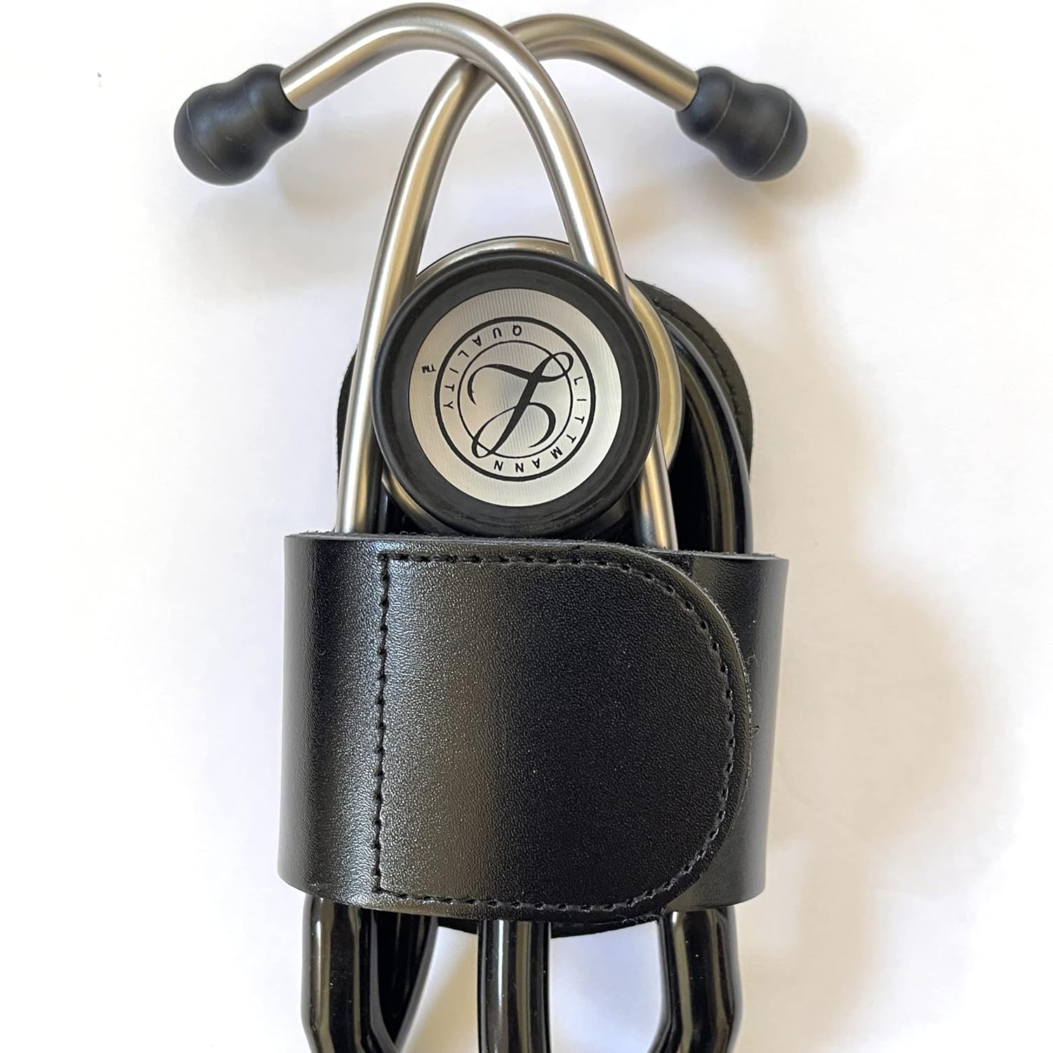 Stethoscope Holder with Velcro Closure and Belt Clip Universal