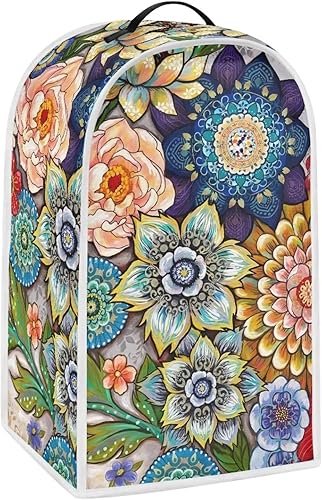 Fundas para licuadora, cubierta a prueba de polvo para electrodomésticos de cocina, con asa, lavable, universal, para procesador de alimentos,