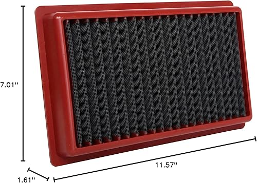 Miniatura 8 de KN Select - Filtro de aire de motor sintético seco lavable filtro de repuesto compatible con NissanInfinitiRenault 1981-2022