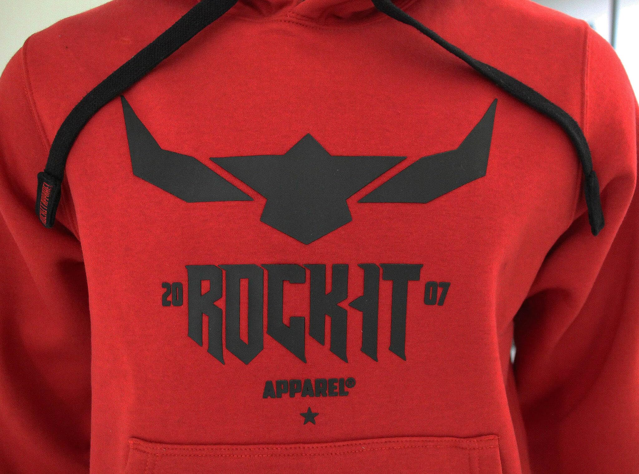 ROCK-IT Apparel® Sudadera con Capucha para Hombre Sudadera Urban Streetstyle con Capucha Cremallera y Forro Polar en el Interior Sudadera con Capucha S-5XL RI1054 Gris