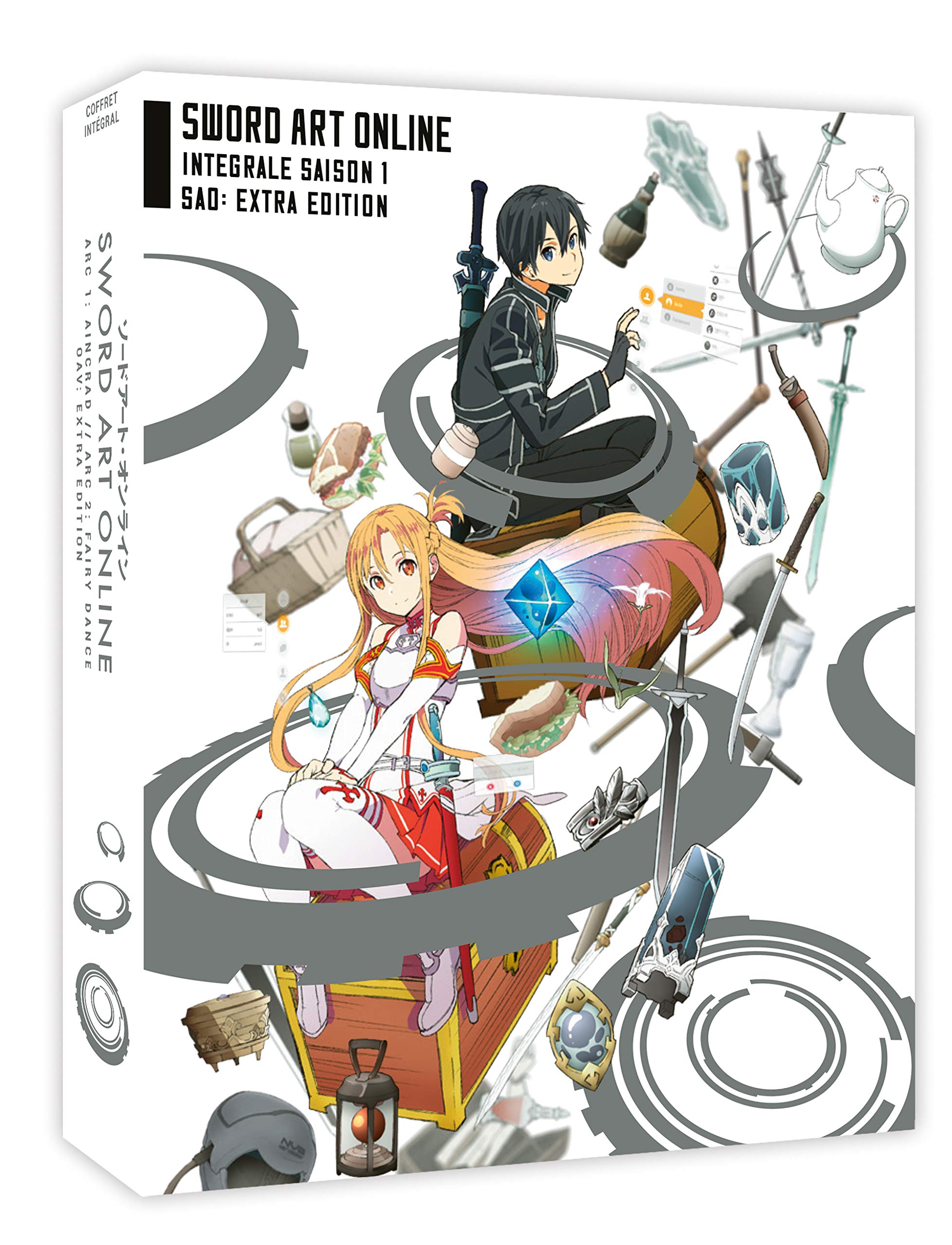 Sword Art Online - Intégrale Saison 1 + OAV Extra Edition [Blu-ray]