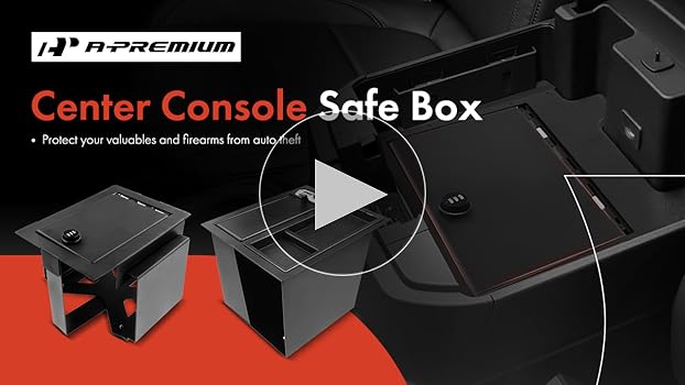 Amazon.com: A-Premium Center Console Safe Box Compatible