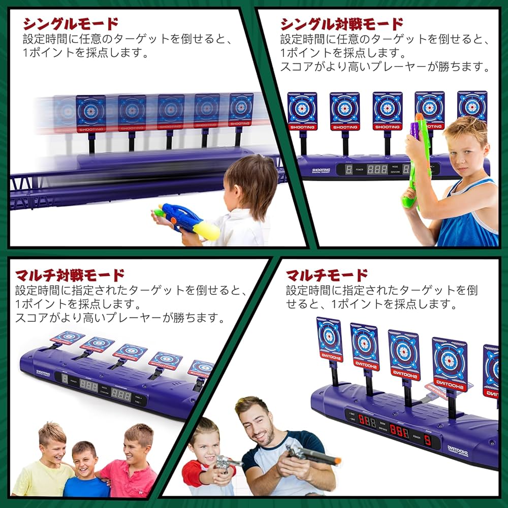 Amazon.co.jp: 電子ターゲット シューティングターゲット 射撃