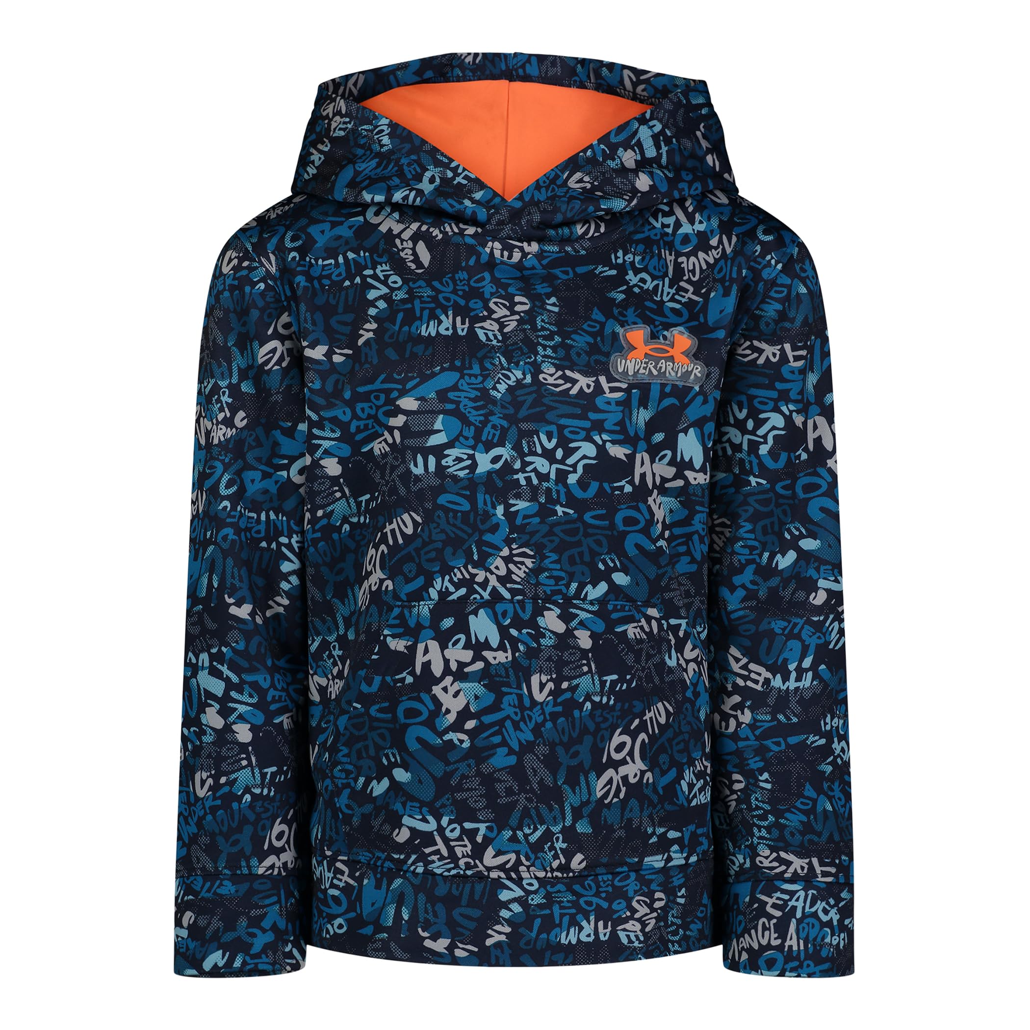 Under Armour Boys' Fleece Pullover Hoodie Sweatshirt, Relaxed Fit