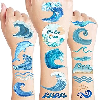 27 Tattoo Designs That Represent Self-Growth 29 96PCS Ocean Wave Pre-Cut Temporary Tattoos – Surf Beach Summer Theme Tat...