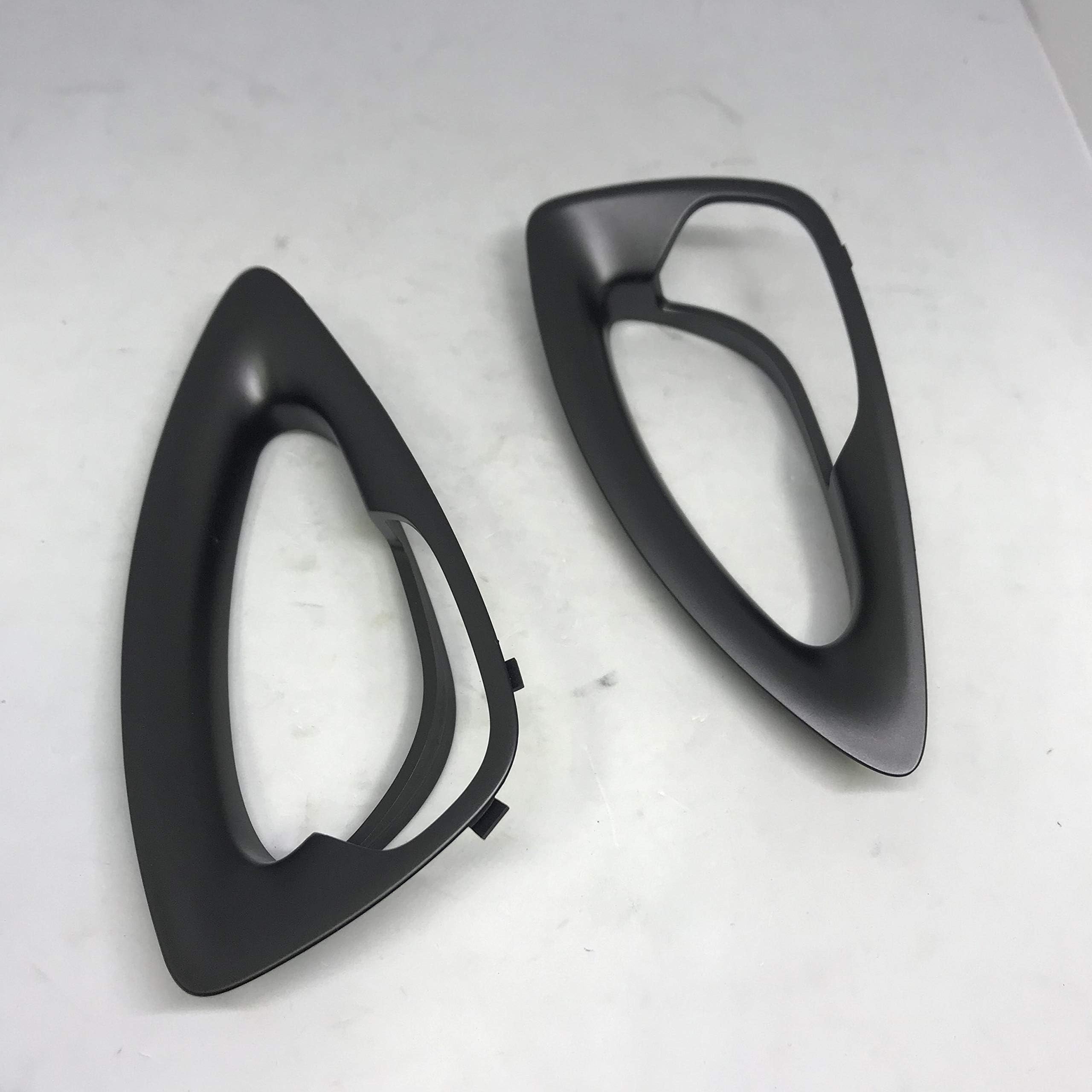 AutomotiveApple Genuine 56171 3S100YE5 56172 3S100YE5 Steering Wheel Bezel Ornament Gray LH RH for 2011 2013 Hyundai i45 : Sonata YF