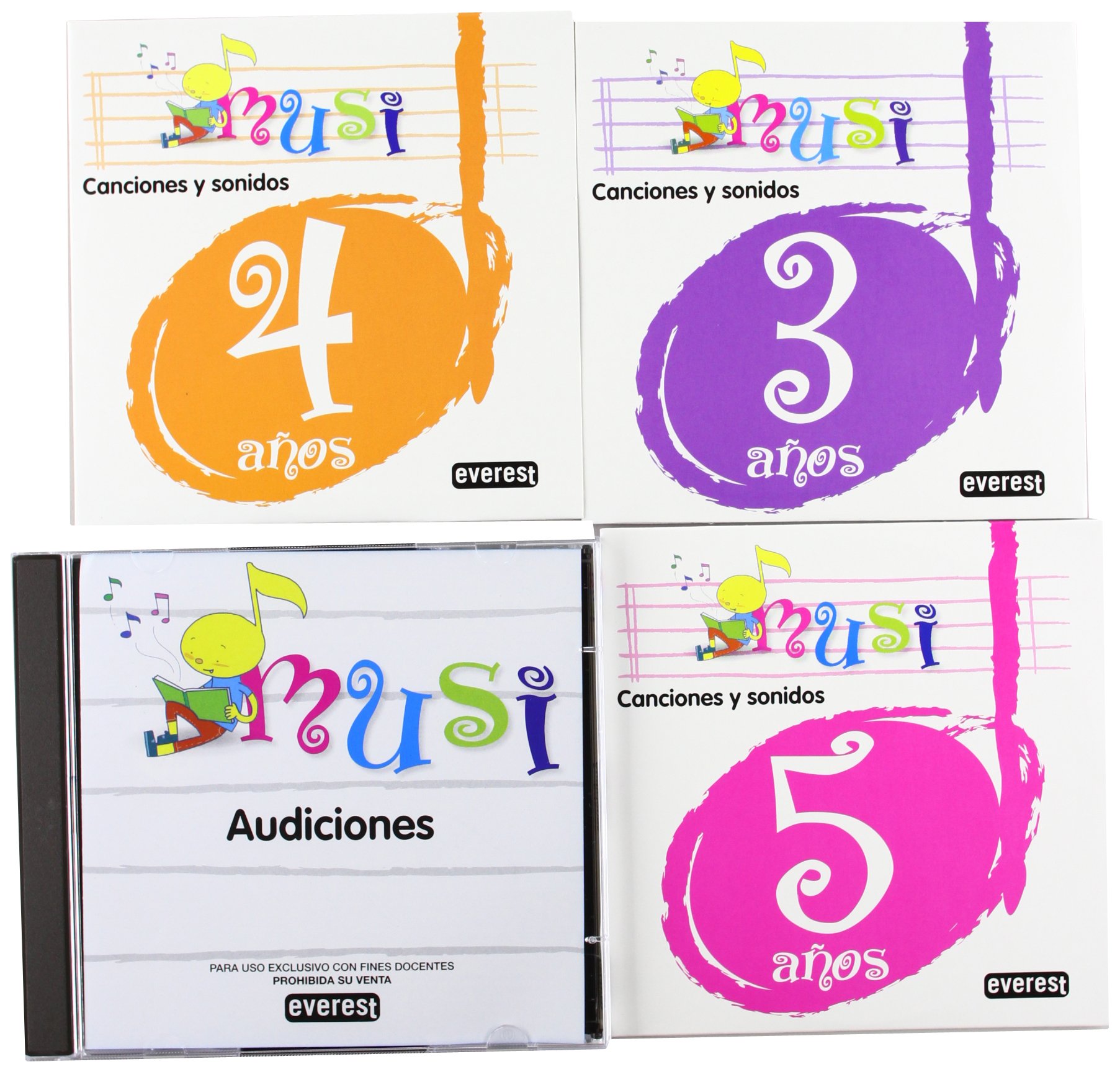 Proyecto Musi Material de aula 3, 4 y 5 años (Proyecto Música Infantil)