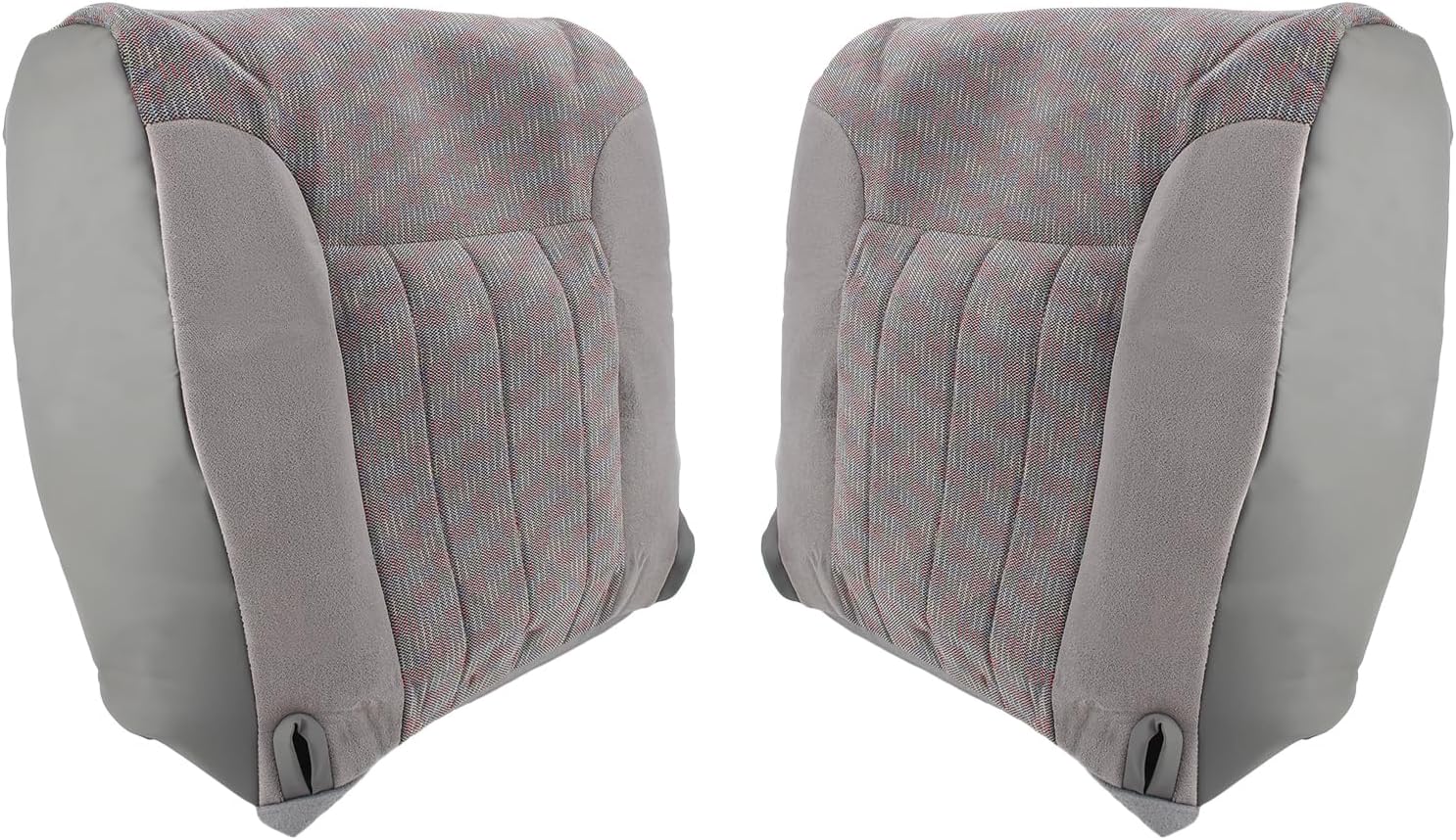 AUTOKAY Seat Cover for Dodge Ram 1500 2500 1994 1995 1996 1997 Front Bottom Cloth Seat Cover Gray