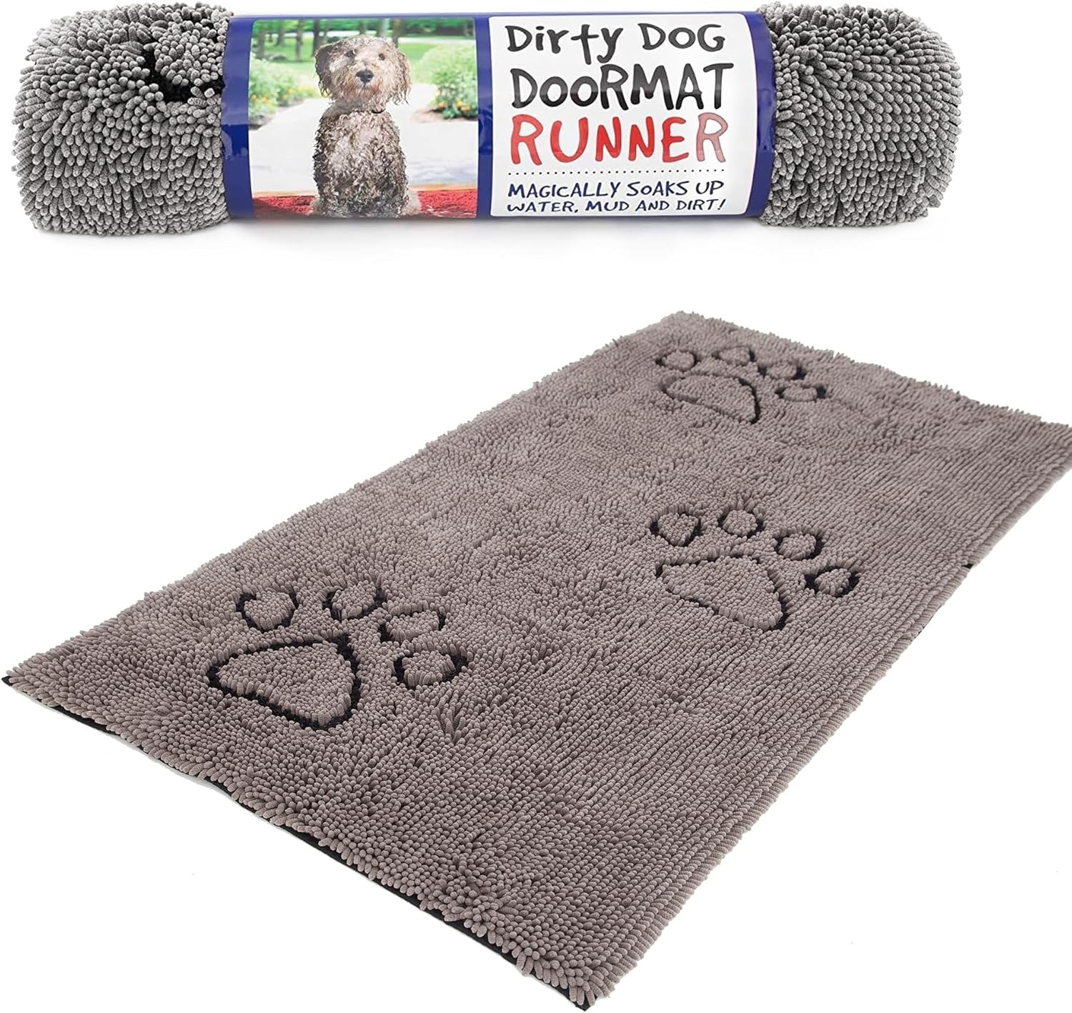 Dog Gone Smart Dirty Dog Doormat with 5x Faster Drying