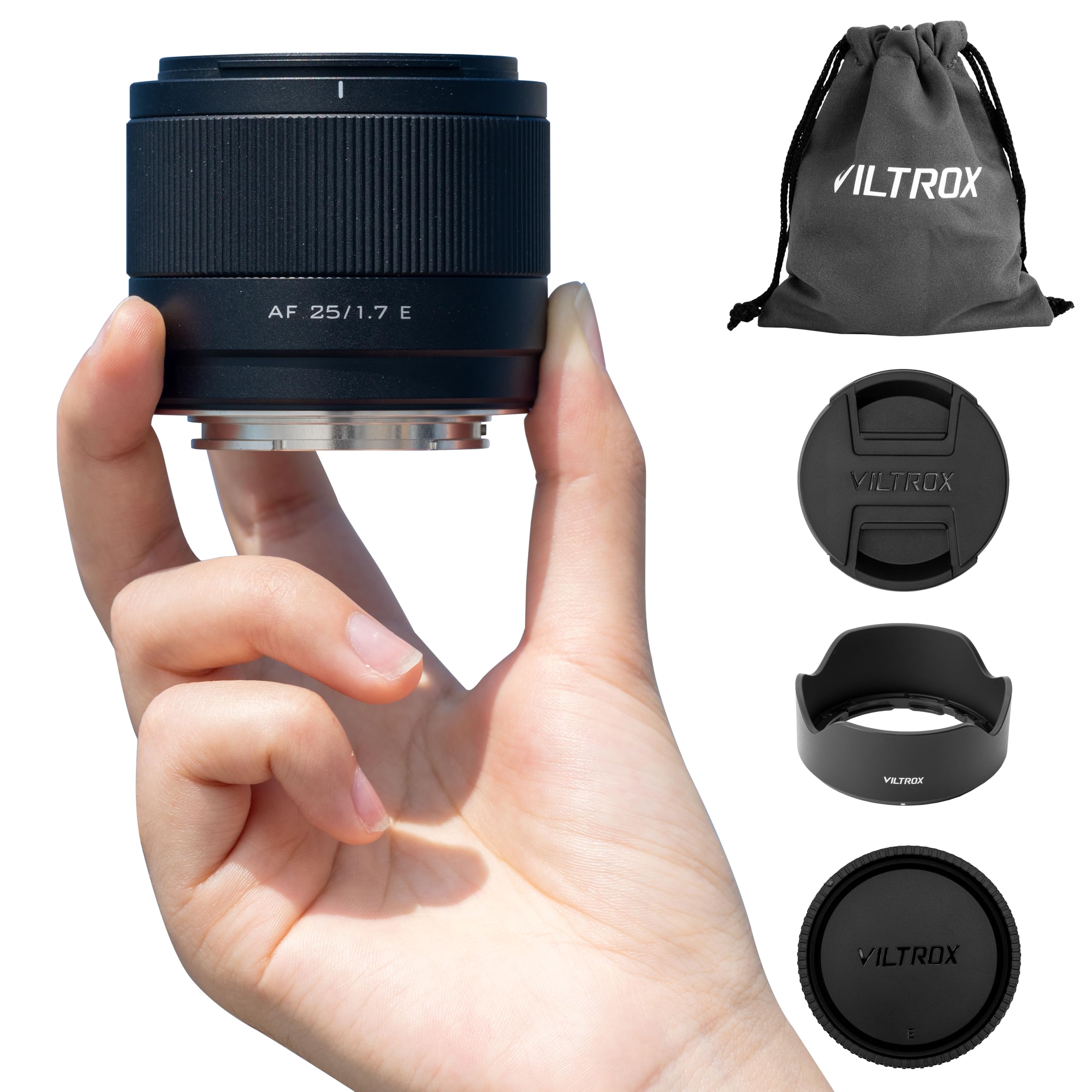 Amazon.com : VILTROX AF 25mm F1.7 E Lens for Sony E Mount