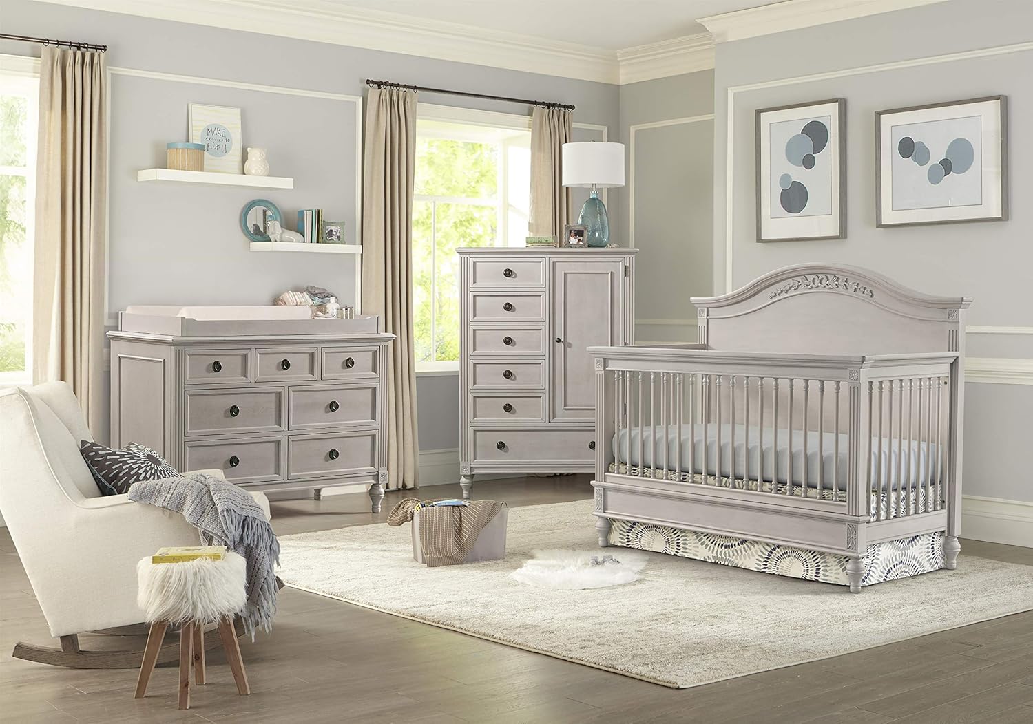 Westwood Design Viola Changing Tray, Lace