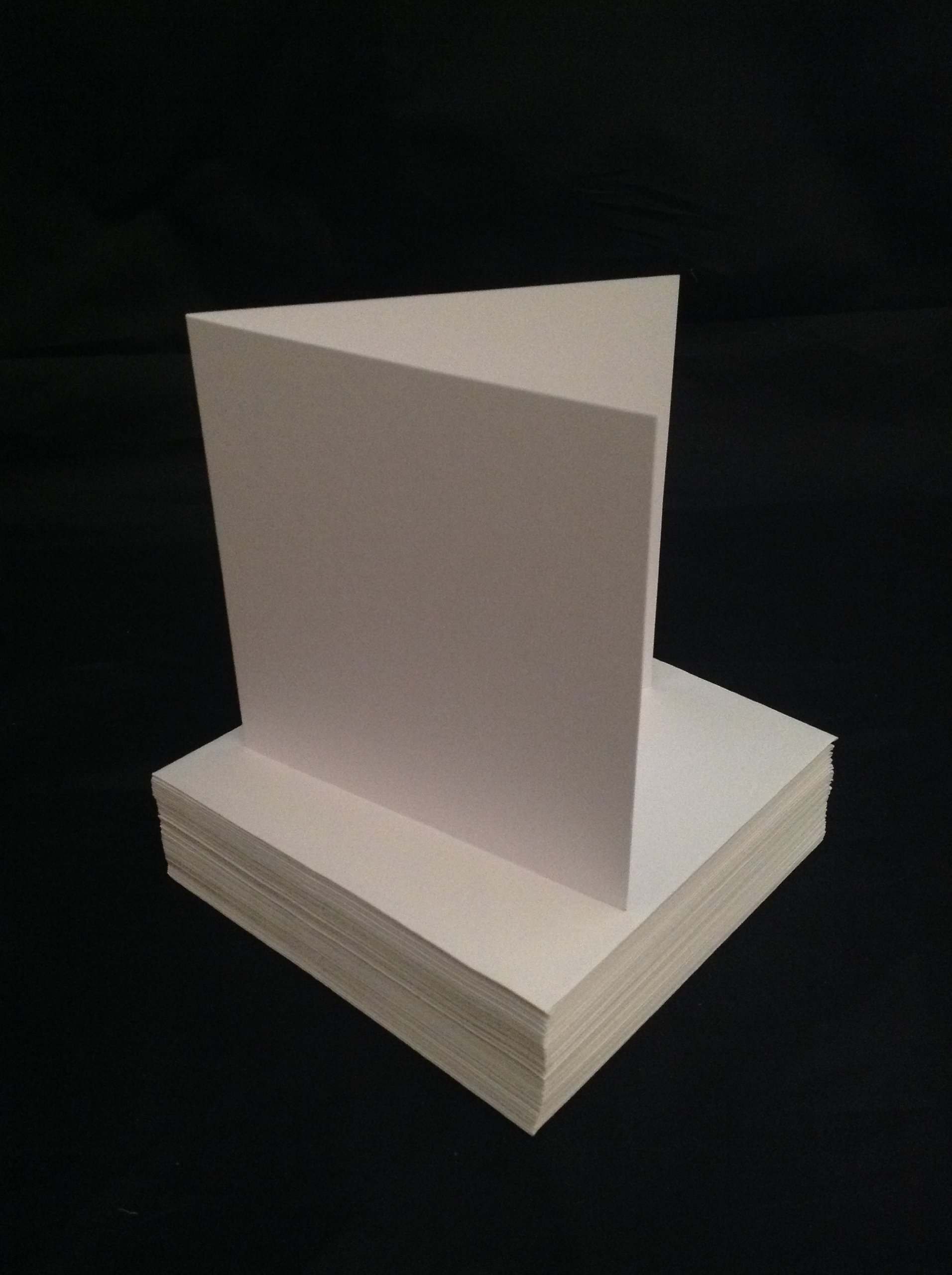 Craft Uk Limited White 4" X 4" Square Blank Cards And Envelopes (50Pk)
