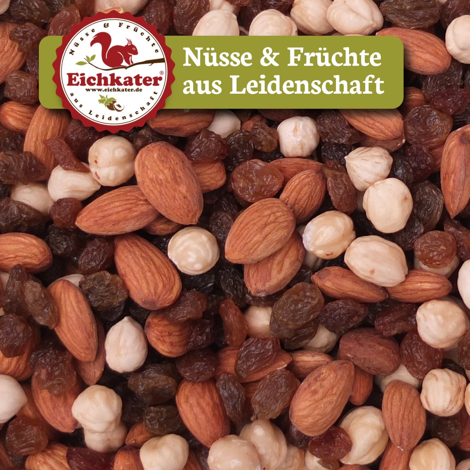 Sultana Nussmischung Premium mit Rosinen der Sultana-Traube 4er-Pack (4x1000 g)