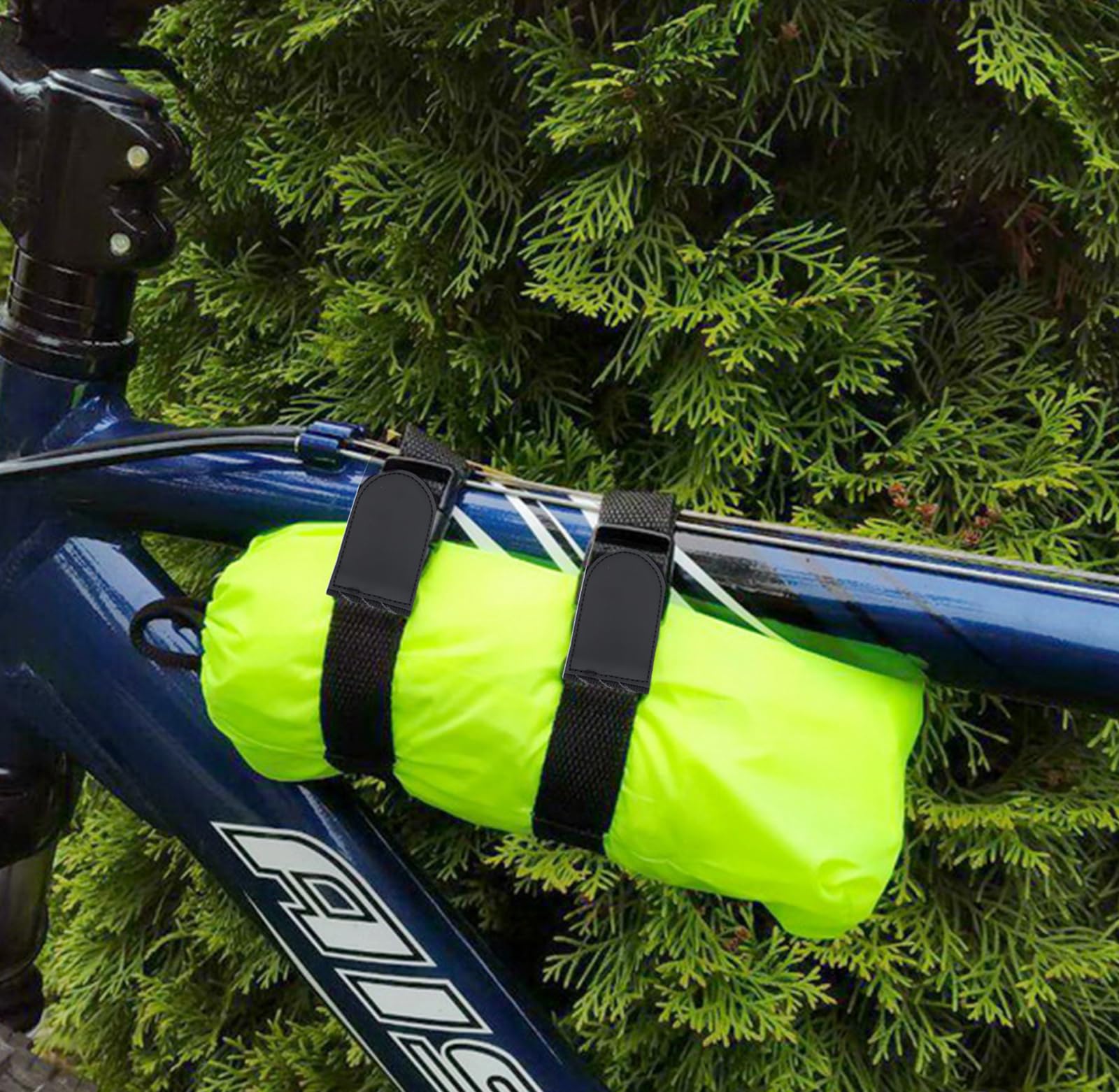 Sangle Elastique Avec Silicone Antidérapant - Attache Cable Fermoir Reutilisable Polyvalents Organisateur Rangement Pour Des Rallonges Cables Cordes Tuyaux Darrosage Velos Bagages 4 Pieces 91974667