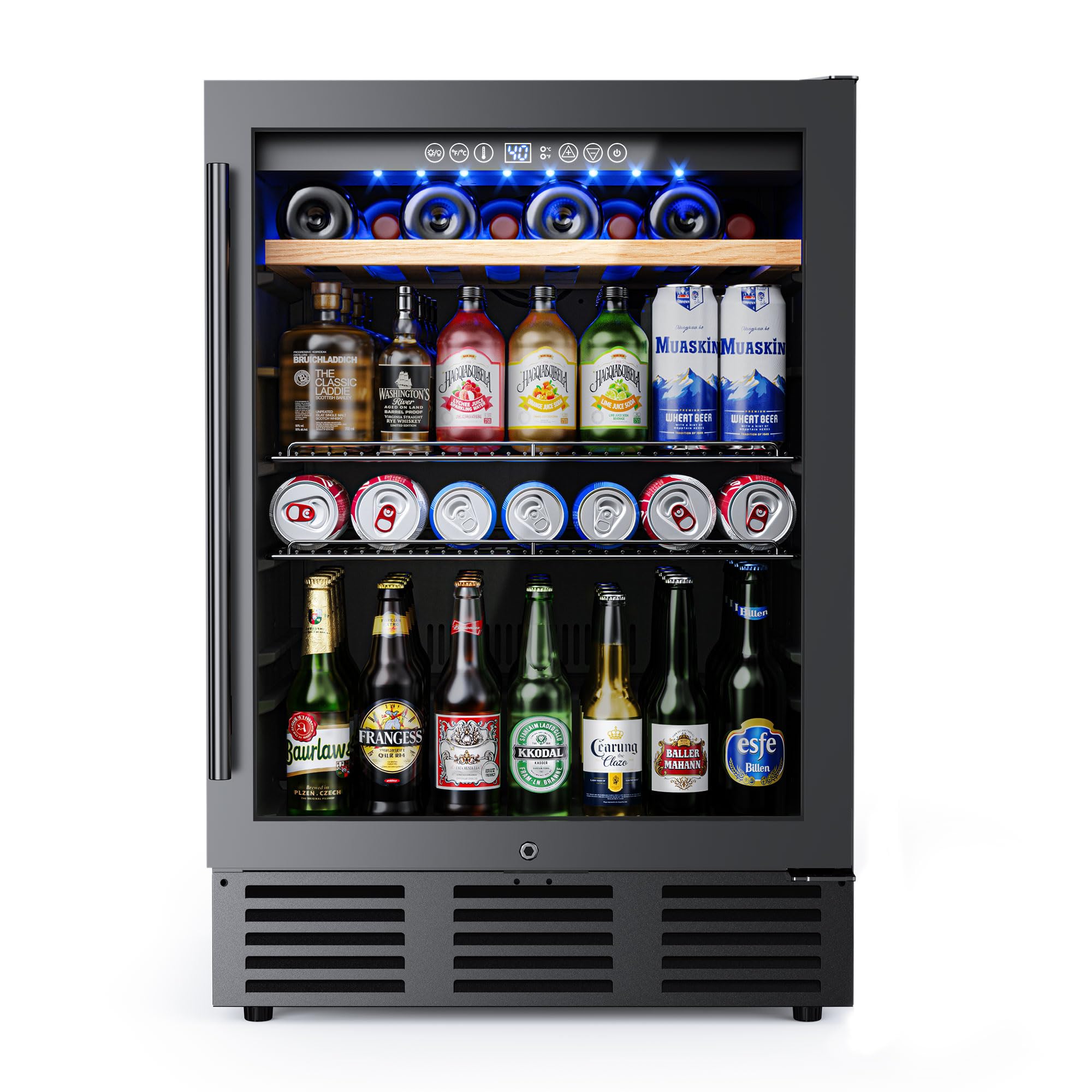 Icevival BR004 Beverage Cooler Black
