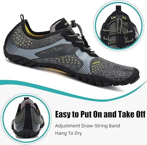 Miniatura 4 de SAGUARO Zapatos de agua para caballero y dama para caminar descalzo para caminar playa senderismo