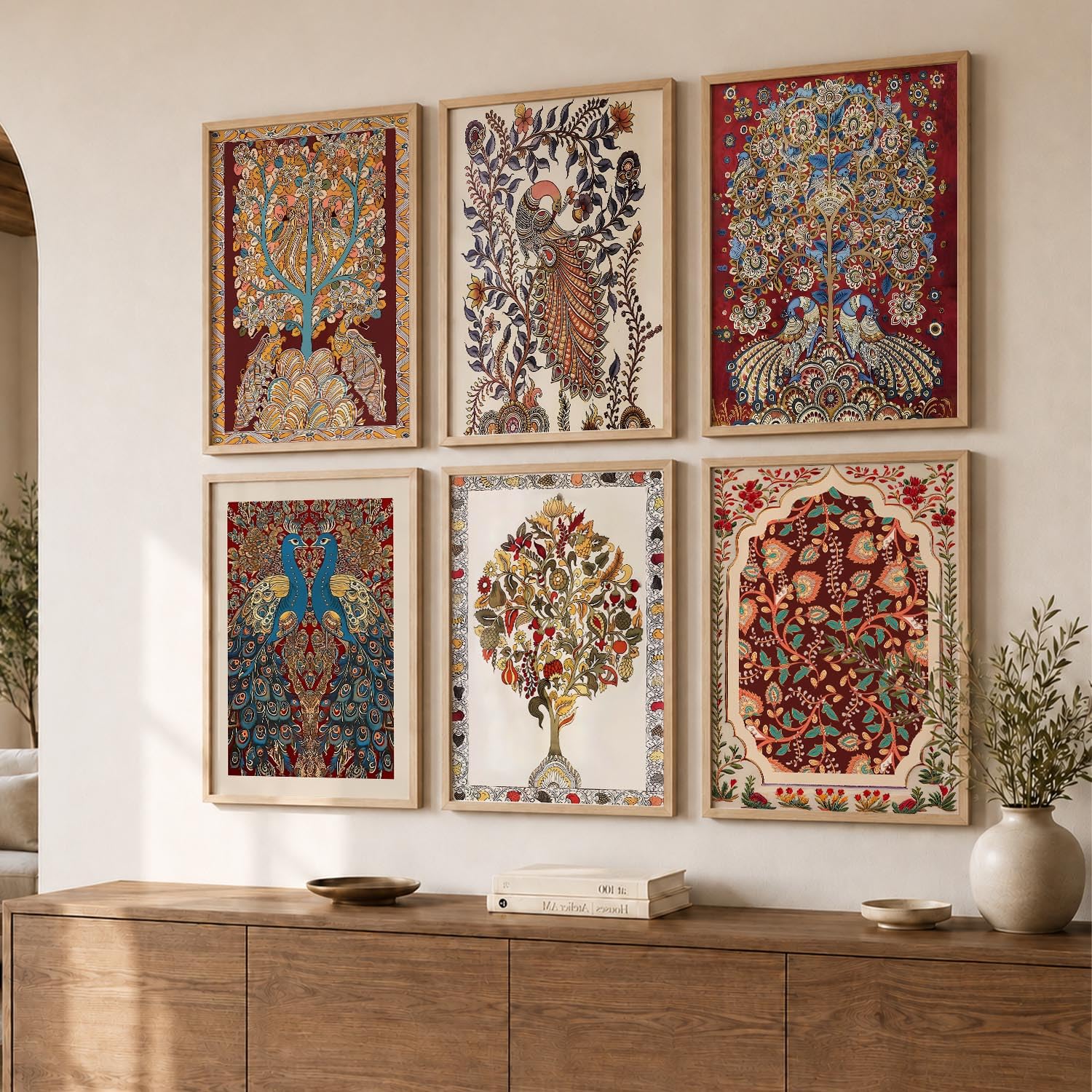 Kotart Madhubani Wall Art - Framed Paintings -26 Kotart Madhubani Wall Art - Framed Paintings -26