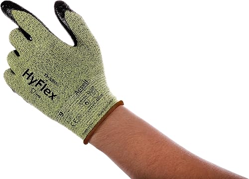 Ansell Hyflex 11-550 Guantes de Trabajo de Seguridad, Protección Mecánica, Talla