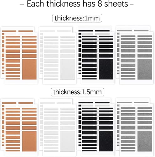 Miniatura 3 de Zonon Ajustador invisible de tamaño de anillo de 16 hojas con 2 piezas de ajuste de tamaño de anillo de plástico para tensor de joyería suelto,