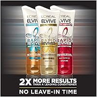 Vista 5 de L'Oreal Paris Elvive Total Repair 5 Rapid Reviver - Acondicionador profundo, repara el cabello dañado, sin tiempo de dejación, protector térmico