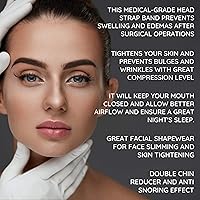 Vista 5 de IKIDO Venda de compresión para cuello y barbilla poscirugía para mujer, más delgada para la cara