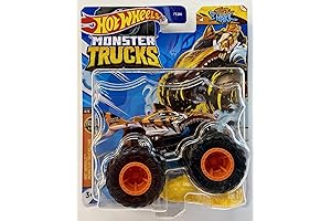 Hot Wheels Monster Trucks Live 4/8 Tiger Shark, Orange