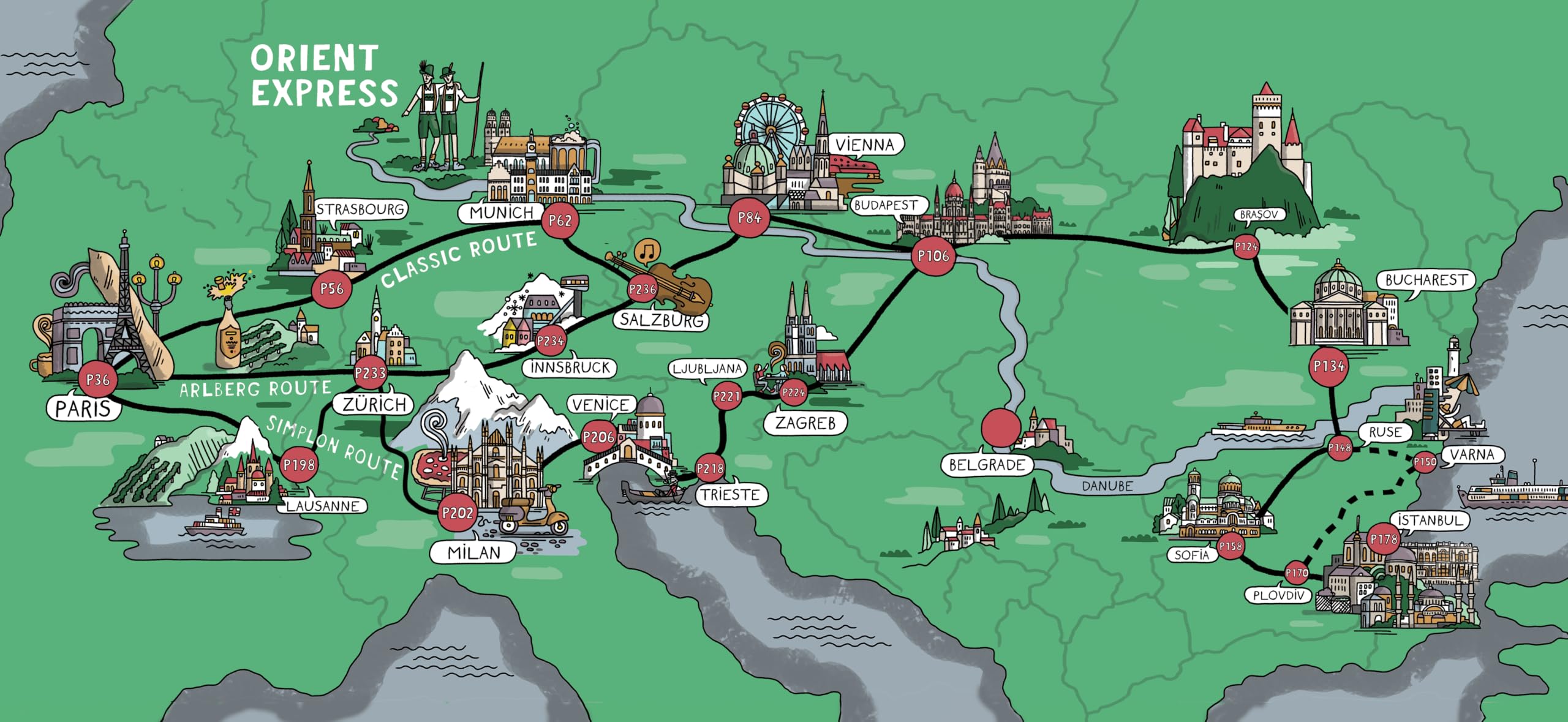 Lonely Planet Journey Orient Express: embark on one of the world's great train journeys (Activity)