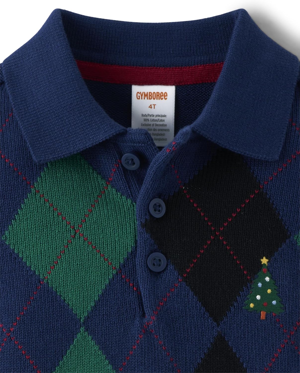 Gymboree Baby-Girls and Toddler Quarter Button Cable Knit Pullover Sweater - Image 2