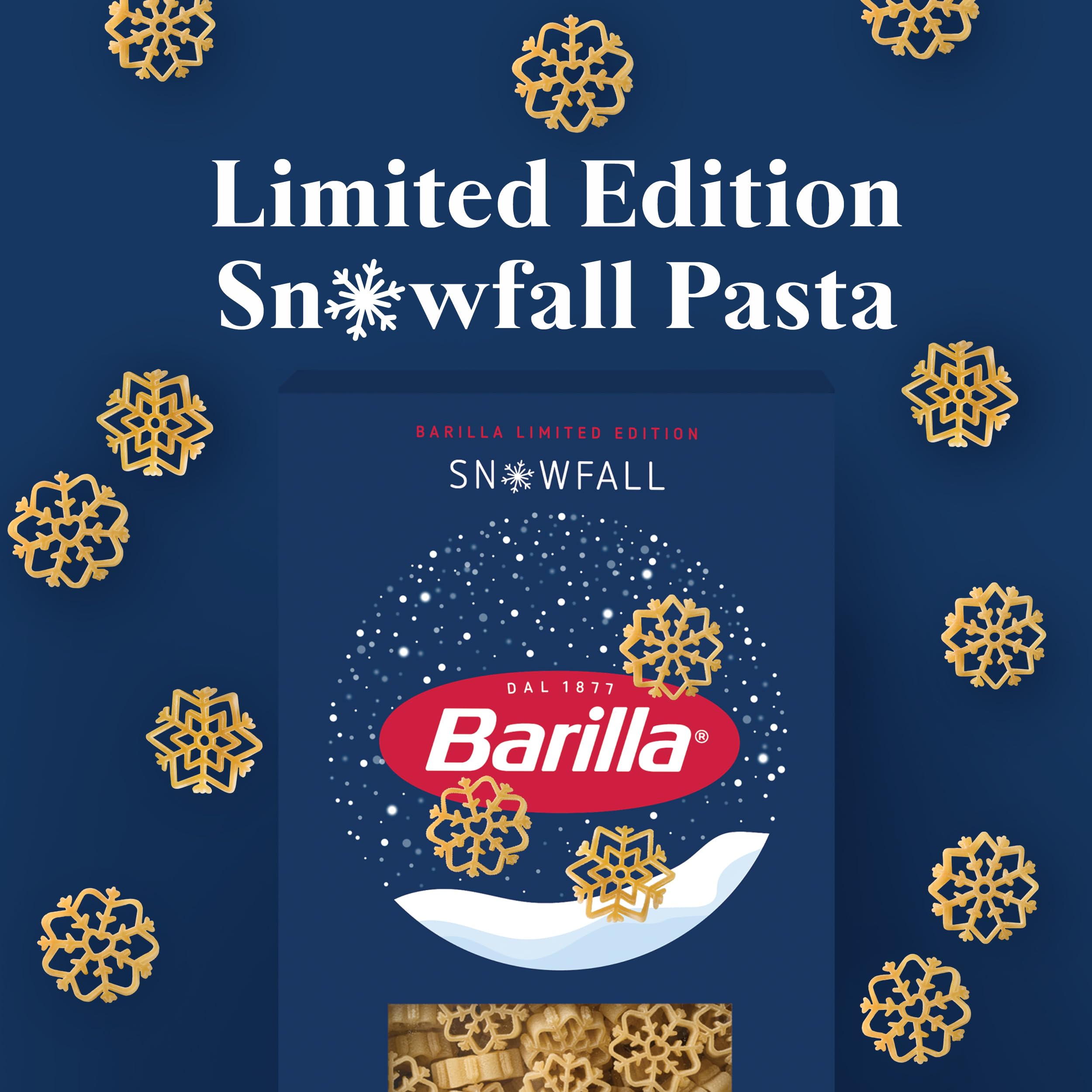 BARILLA Limited Edition Snowfall Pasta 12 oz Box — view 5