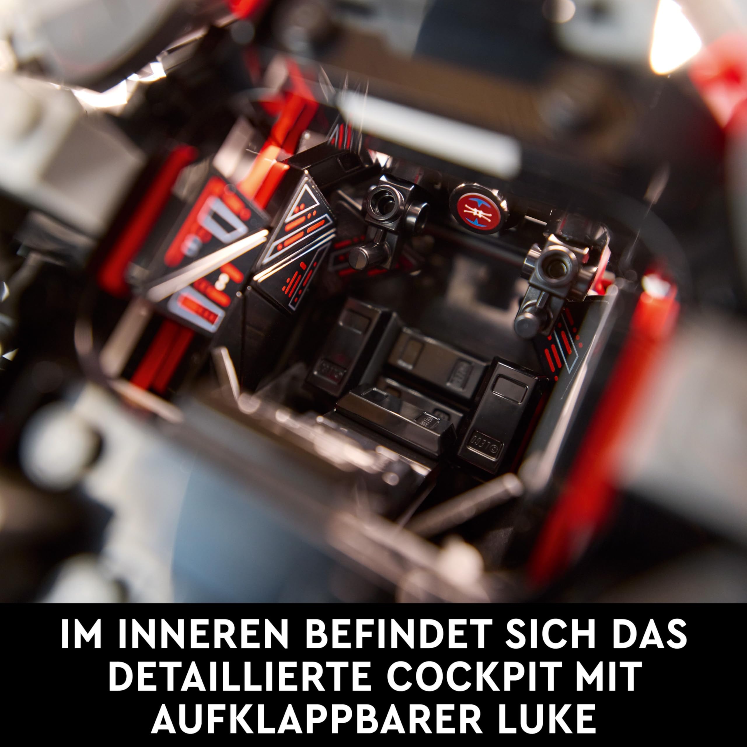 LEGO Star Wars TIE-Abfangjäger, kreatives Bauset aus der Ultimate Collector Series für Erwachsene, Modell eines Sternjägers Steinen, Geschenk für Fans, Sammlerstück, UCS-Set 75382