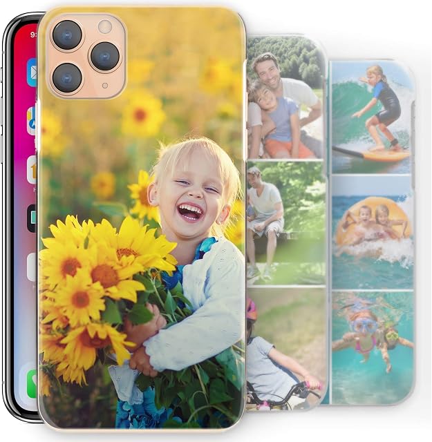 Personalised Phone Case For Apple Iphone 13 (2021) (6.1 inch), Custom Photo Hard Cover, Personalize with Image, One Image Layout