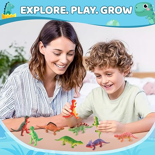 Miniatura 3 de Bombas de baño de dinosaurio para niños con juguetes en el interior, suaves y seguras, para niños de 3, 4, 5, 6, 7, 8, 9 años, regalo ideal de