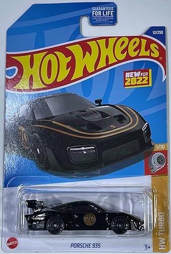 Hot Wheels 2022 - Porsche 935 - Negro - HW Turbo 1/10